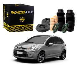 Kit batente dianteiro axios citroën c3 1.6 2013 a 2021