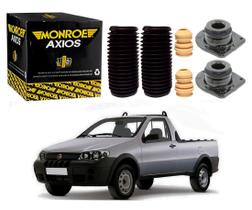 Kit batente dianteiro axios fiat strada 1.3 2005 a 2007