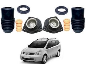 Kit batente dianteiro nissan grand livina 1.8 2010 a 2014