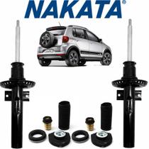 Kit Batente Dianteiro Novo + 2 Amortecedor Nakata Crossfox Kit Batente Dianteiro Novo + 2 Amortecedor Nakata Crossfox