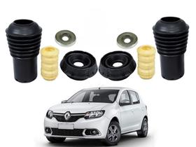 Kit batente dianteiro original renault sandero 1.0 1.6 2014 a 2020