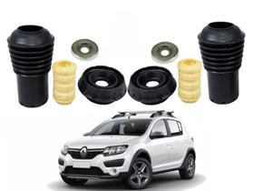 Kit batente dianteiro original renault sandero stepway 1.6 2014 a 2020