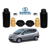 Kit Batente Dianteiro Sampel Fit 1.5 2005 A 2008 Kit Batente Dianteiro Sampel Fit 1.5 2005 A 2008