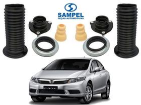 Kit batente dianteiro sampel honda civic 1.8 2012 a 2014