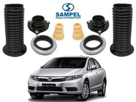 Kit batente dianteiro sampel honda civic 1.8 2012 a 2014