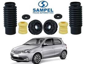 Kit batente dianteiro sampel toyota etios 1.3 1.5 2012 a 2015