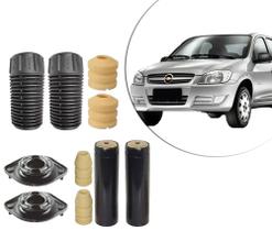 Kit Batente Dianteiro Traseiro Prisma 2007 2008 2009 2010 11