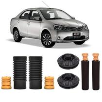 Kit Batente Dianteiro Traseiroetios Sedan 2015 2016 2017