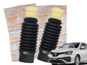 Kit Batente e Coifa Dianteiro Toyota Etios 2012/... p/2 Lados - COFAP Kit Batente e Coifa Dianteiro Toyota Etios 2012/... p/2 Lados - COFAP