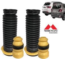 Kit Batente e Coifa do Amortecedor Traseiro Jeep Compass Renegade 4x2 4x4 - Kit p/ 2 Lados MOBENSANI