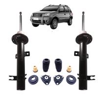 Kit Batente Ford Ecosport 2008 Dianteiro + Par Amortecedor Monroe Direito/Esquerdo