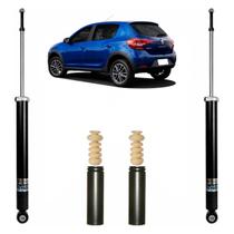 Kit Batente+Par Amortecedor Traseiro Renault Sandero 1.0 2015 A 2020 Nakata