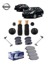 Kit Batente Pastilha Bucha Da Barra Nissan Versa 11 12 13 19