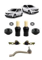 Kit Batente Terminal Dir Kit Barra Sandero Logan 07 Até 13