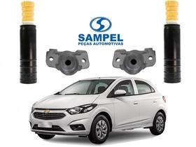 Kit batente traseiro sampel chevrolet onix 1.0 1.4 2017 a 2019