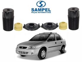 Kit batentes dianteiros sampel chevrolet corsa sedan 1.0 1.6 1996 a 2006