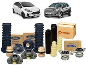 Kit Batentes e Coxins Dos Amortecedores Dianteiros e Traseiros New Fiesta e Novo Ka 1.0 1.5 Kit Batentes e Coxins Dos Amortecedores Dianteiros e Traseiros New Fiesta e Novo Ka 1.0 1.5