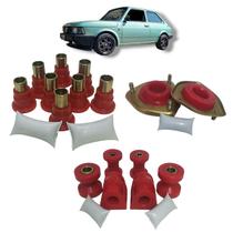 KIT Batentes Suspensão Dianteira M8 e Traseira PU FIAT 147