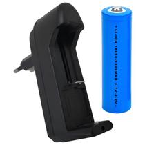 Kit Bateria 18650 Pilha Recarregável Li-Ion 3.7V A 4.2V