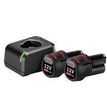 Kit Bateria 2a Carregador Gal12v-20 12v Bivolt Bosch