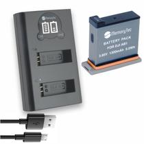 Kit Bateria AB1 + Carregador Duplo AB1 Para DJI Osmo Action Kit Bateria AB1 + Carregador Duplo AB1 Para DJI Osmo Action