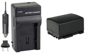 Kit Bateria BP-808 + Carregador para Canon HF-10, HF-G20, HF-M30, HF-S100 - Memorytec