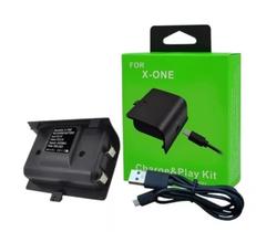 Kit Bateria + Carregador P/ Controle Compatível com Xbox One Recarregavel.