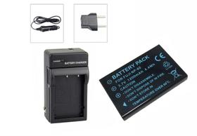 Kit Bateria + Carregador para FUJI NP-60 Kit Bateria + Carregador para FUJI NP-60
