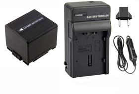 Kit Bateria CGA-DU21/VW-VBD210 + Carregador para Panasonic NV-MX500A, NV-GS37EG-S, PV-GS19, SDR-H20EB-S, VDR-D150