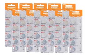 Kit Bateria CR2025 Botão Pilha Alcalina 10 Cartelas com 50 Unidades