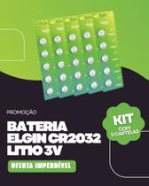 KIT Bateria Elgin CR2032 Lítio (5und)