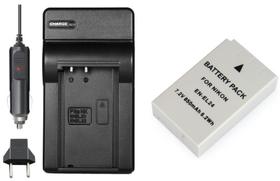 Kit Bateria EN-EL24 + Carregador para Nikon 1 J5