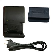 Kit Bateria NP FW50 com carregador bivolt Para Câmeras Sony Alpha A5000 A6000 A7 A7RA6000 a6300 a6500 a7r a7s a7 Rabbit