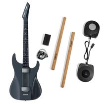 Kit Bateria Pocketdrum Max e Guitarra Digital Aeroband