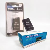Kit Bateria recarregável Compatível PSP Slim + Fonte Alimentação PSP Carregador Adaptador Ac Bivolt Kit Bateria recarregável Compatível PSP Slim + Fonte Alimentação PSP Carregador Adaptador Ac Bivolt