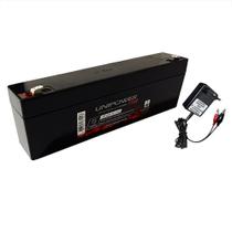 Kit Bateria Selada Unipower 12V 2,3ah + Carregador - Vrla
