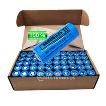 Kit Baterias 26650 3.7V4.2V 38000mAh Recarregáveis para Lanternas e Eletrônicos DY2665038000