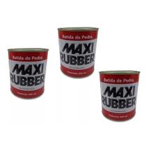 Kit Batida De Pedra Preto 3,6L 3un Maxi Rubber Kit Batida De Pedra Preto 3,6L 3un Maxi Rubber