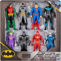 Kit batman com 8 figuras de acao 15cm sunny