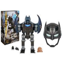 Kit Batman Playset Guardião De Gotham City 04 em 01 E Máscara Deluxe - Sunny