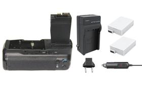 Kit BATTERY GRIP BG-E8 PARA CANON EOS T2i, T3i, T4i e T5i 550D/600D/650D/700D