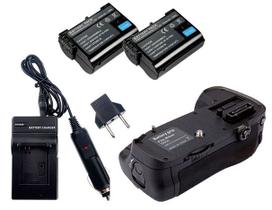 Kit Battery Grip MB-D14 para Nikon D600 + 2 Baterias EN-EL15 + Carregador