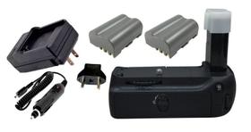 Kit Battery Grip MB-D80 + 2 Baterias + carregador para Nikon D80 e D90