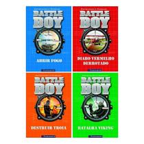 Kit Battle Boy: Abrir Fogo + Diabo Vermelho Derrotado + Batalha Viking + Destruir Tróia