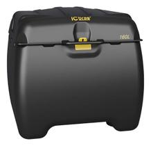 Kit Baú 160L Com Suporte Universal Icbras Para Moto Motoboy Delivery Reforçado Com Garantia Kit Baú 160L Com Suporte Universal Icbras Para Moto Motoboy Delivery Reforçado Com Garantia