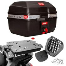 Kit Baú Givi 27 Litros Traffic + Suporte Baú Superior Triumph Tiger900 2020+ Spto510 Scam Kit Baú Givi 27 Litros Traffic + Suporte Baú Superior Triumph Tiger900 2020+ Spto510 Scam