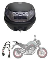 Kit Baú Givi E30Nt+Suporte Givi Sr1147 Cb250 Twister 2016-20