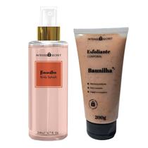 Kit Baunilha: Body Splash + Esfoliante Corporal - Intense Secret