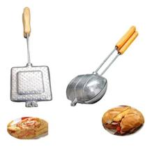 Kit Baurutex Tostex Pão Forma Francês Sanduicheira Aluminio