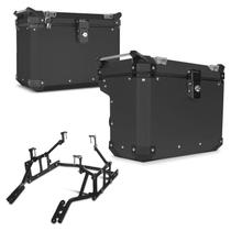 Kit Baús Laterais com Desvio + Suporte Gs 1200 Premium